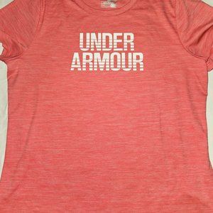 Under Armour Heat Gear Pink Shirt XL